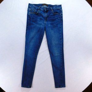 Joe's Flawless The Icon Mid Rise Skinny Crop Jeans, Size 29 inseam 29"